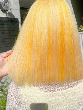 シェリエ(Cherie) 抜きっぱなしカラー/イエローハイライト/同系色カラー