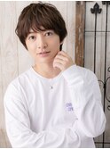 暖色系カラー/アンニュイくせ毛風マッシュパーマe名護大東