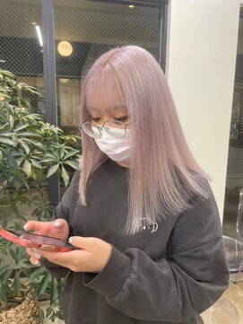 メゾン(Maison) ハイトーン×ペールピンク