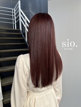 シオ ヘアー デザイン(Sio. hair design) 【西新で艶髪はsio hairで】