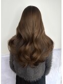 レイヤーロングスタイル♪ブラウンカラー