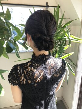 モワ 仙台(Mois) シニヨン/レイヤーロング/髪質改善/仙台/イメチェン/フルバング