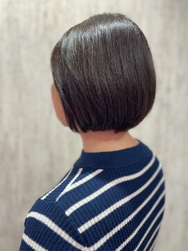 テトテ 門戸厄神店(tetote) 【tetote村山のサロンスタイル】グラボブショート