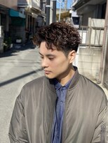 スウェル 船橋店(Swell)&nbsp;ウルフ/アッシュブラック/カルマパーマ/ベリーショート/船橋