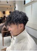 メンズカット ツイストスパイラルパーマ
