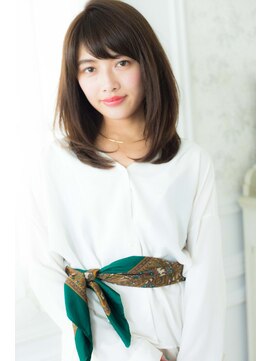 リット(LIT) 【LIT HAIR&NAIL】セミロングレイヤー