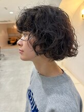 エマン(AIMANT) ドライパーマ ボブ