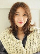 ビィシャイン 三木店(Be shine)&nbsp;軽やかなひし形シルエットのロブヘア