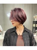 【chika  Style】ボルドーカラー