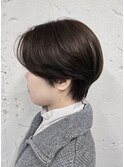 刈り上げないツーブロックショート