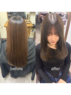 ガルボヘアー 桟橋店(garbo hair) 高知 艶髪 大人可愛い 韓国風 20代30代40代