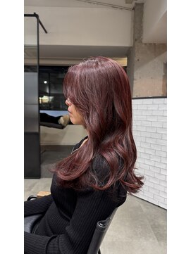 ミューズ(Meuz) レイヤー×レッドブラウン