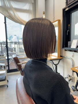 ロカ 表参道(loka) 大人ボブ/イメチェン[表参道/ブリーチ/ハイライト]Mai