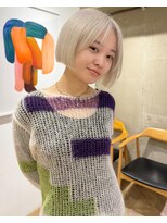 ローレンアオ(LOREN AO)&nbsp;黒髪/ボブルフ/ネビージュ/小顔/ワンレン/栄/髪質改善/前髪