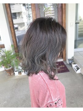 グランジュテ(grandjute) インナーカラー★ハイライト★イルミナカラー★カット★縮毛矯正