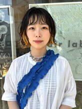 ヘアー ラボ(hair labo) 【hair labo.】インナーイエロー
