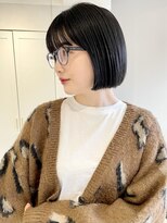 ソト 銀座(soto.)&nbsp;ハイライトカラー/くびれヘア/レイヤーパーマ/ミニボブ[銀座]