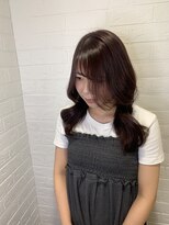 ヘアースペースブルーム プリュス 石橋店(HAIR SPACE BLOOM plus) ピンクブラウン/透明感カラー/サブリミックトリートメント/艶髪