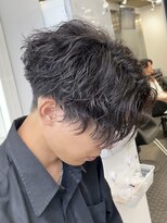 アーバンスタジオトウキョウ 下北沢店(URBAN STUDIO TOKYO)&nbsp;センターパートツイストスパイラルパーマ　【下北沢/men's】