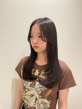ヘアメイク シュシュ(Hair make chou chou) ロングレイヤー　レイヤーカット　髪質改善