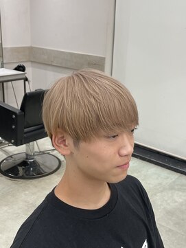 エイト ヘアサロン 渋谷本店(EIGHT) メンズのミルクティーベージュ！