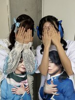 スタジオカラー(Studio Color)&nbsp;編み込み犬耳ヘア