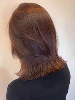 TMJ&nbsp;熊本韓国ミディアム×レイヤーカット×縮毛矯正