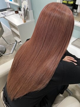 カット、ケアカラー、髪質改善トリートメント