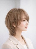 大人ハイトーンショートウルフ【suiw】昭和町/天王寺/阿倍野
