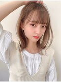 ハイトーンブリーチ/韓国風/ケアブリーチ/姫カットレイヤー★30