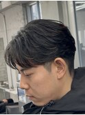 ナチュラルフェザーパーマセンターパート