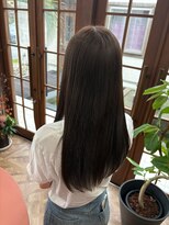 ランス 大垣(LANCE)&nbsp;赤みを抑えたブリーチなしカーキグレージュ