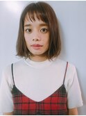 ナチュラルボブスタイル