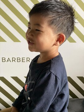 バーバーバー アカバネ(BARBER-BAR AKABANE) キッズカットもBARBER-BARに！【赤羽】