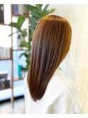 #ブラウンベージュ#N.カラー#透明感カラー#トリートメント