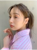 垢抜けポニーテールヘアアレンジ【Luxe井上】