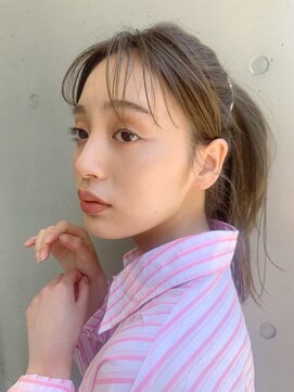 ラグゼ(Luxe) 垢抜けポニーテールヘアアレンジ【Luxe井上】