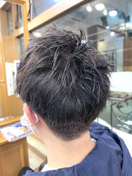 シャンティ 琴似店(Shanti) アップバング　シンプルショート