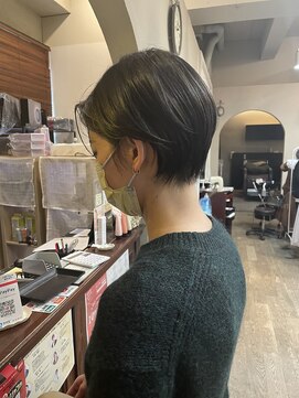 ハピネス 王寺店(Happiness) 20代30代 ショートカット ハンサムショート ウルフカット