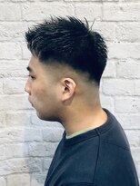 銀座マツナガ 新宿野村ビル店&nbsp;【バーバースタイル】さっぱりローフェードスタイル