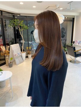 エンリッチヘア(enrich hair) ミディアムボブ　髪質改善トリートメント