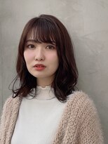 ミラリー トウキョウ(Mirareee Tokyo)&nbsp;垢抜けシースルーバング☆愛されミディアム　新宿代々木