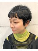 抜け感とこなれ感が絶妙マッシュショート!