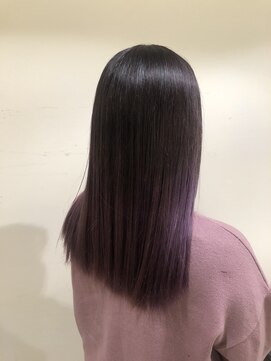 リー 枚方(Lee) 【熊谷】ラベンダー×インナーカラー