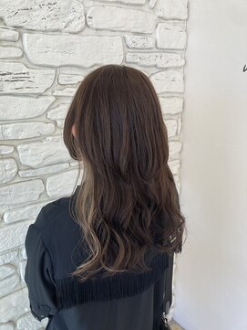 ヘアー ルセロ アット プリム(hair lucero @ prim) ロングウルフ×インナーカラー