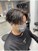 縦落ちツイストスパイラルセンターパート◎