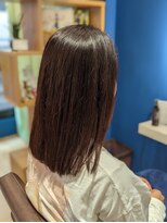 風の中の髪&nbsp;艶色クレイカラー