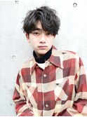 MEN'S HAIR/束感ショート/コンマヘア/ツーブロックマッシュ