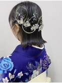 卒業式　ヘアセット