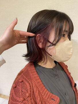 リアン 熊谷本店(Rien) ピンクインナーカラー